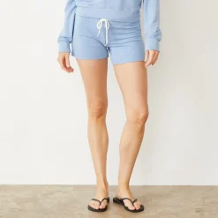 MONROW Supersoft Vintage Shorts SOFTBLUE Online